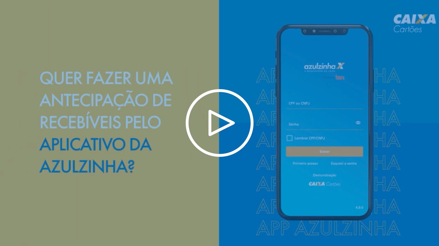 Aplicativo da azulzinha - azulzinha da CAIXA